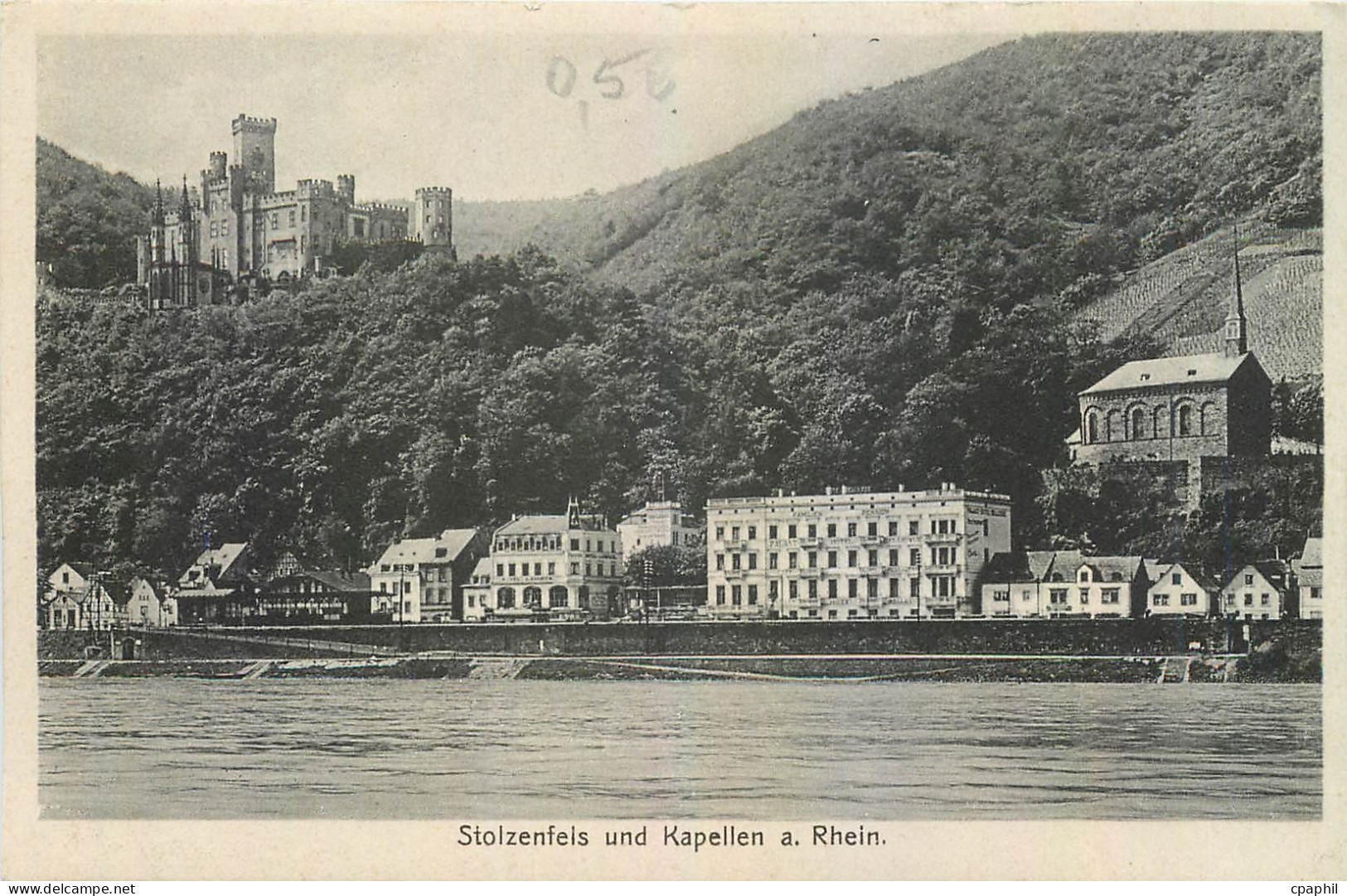CPA Stolzenfels und Kapellen a Rhein