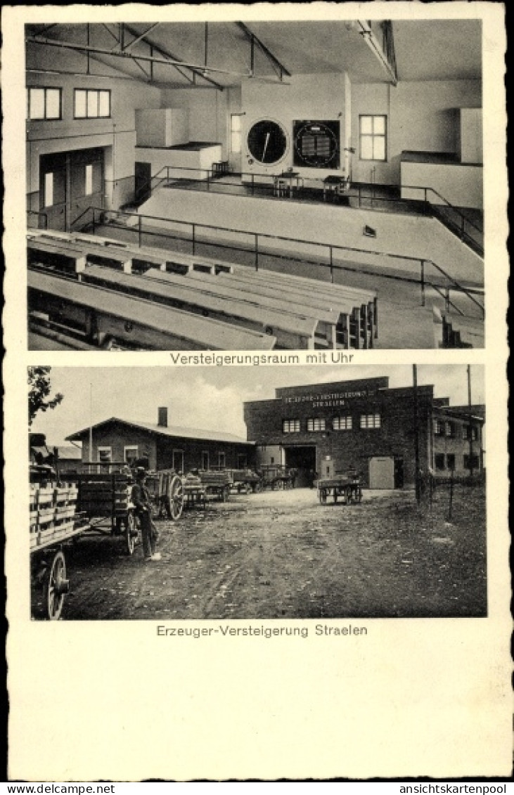 CPA Straelen am Niederrhein, Versteigerungsraum, Erzeugerversteigerung