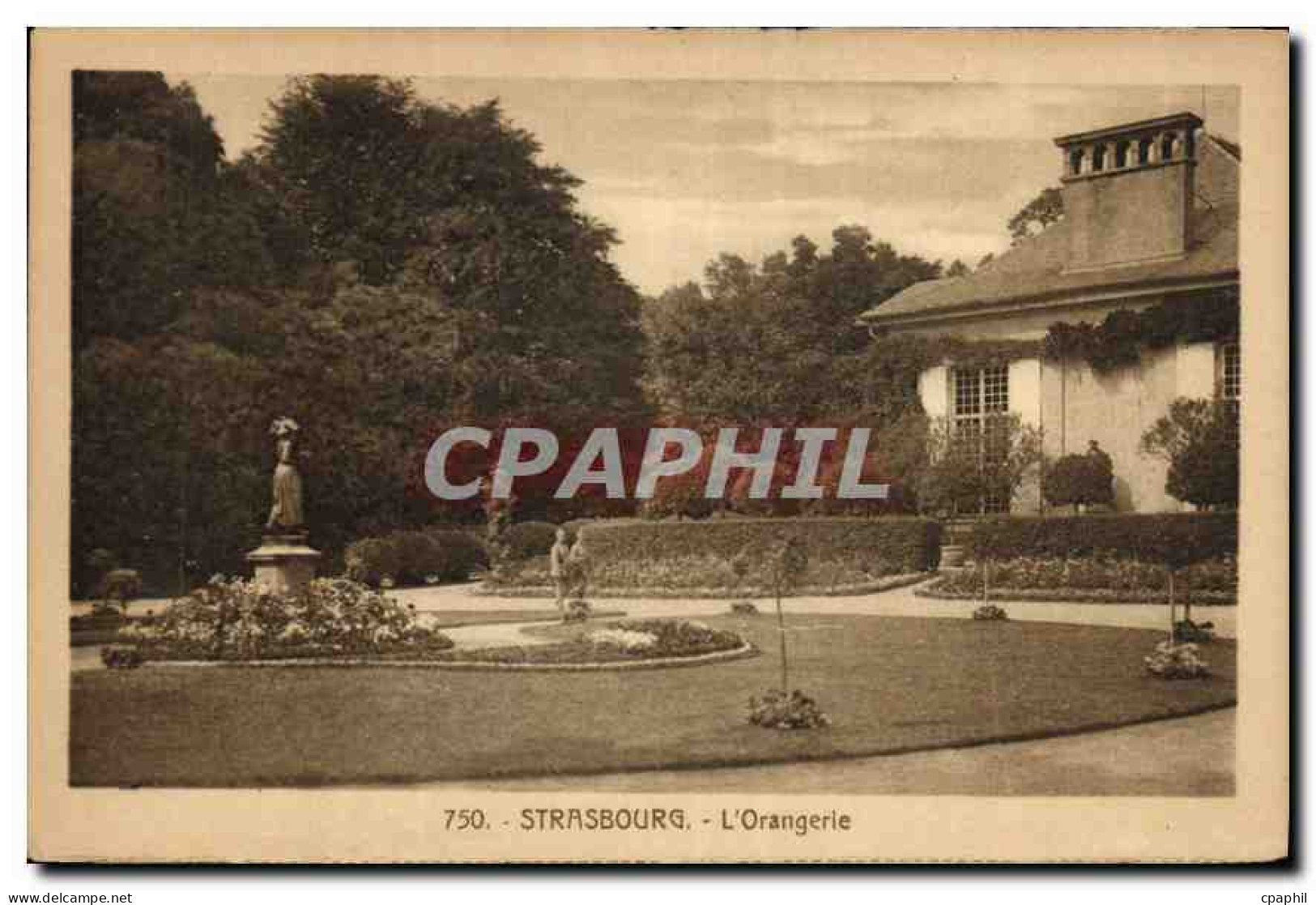 CPA Strasbourg l'Orangerie