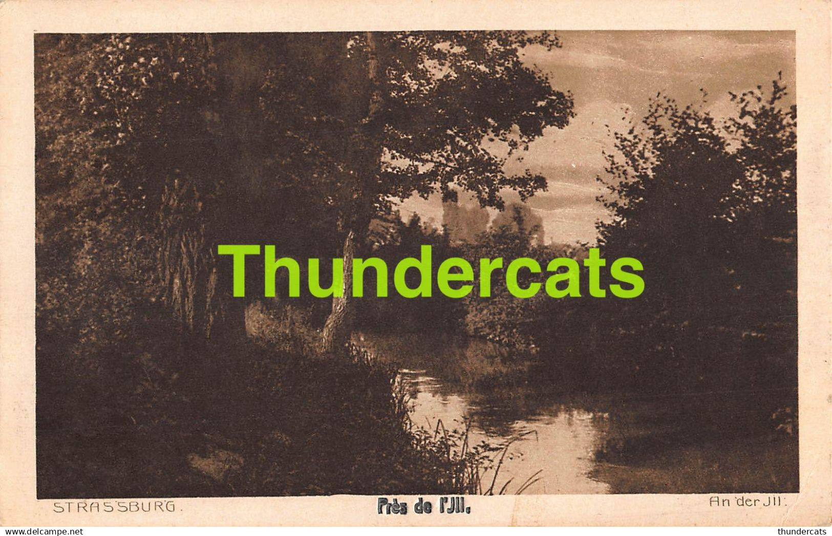 CPA STRASBOURG STRASSBURG PRES DE L'JLL AN DER JLL