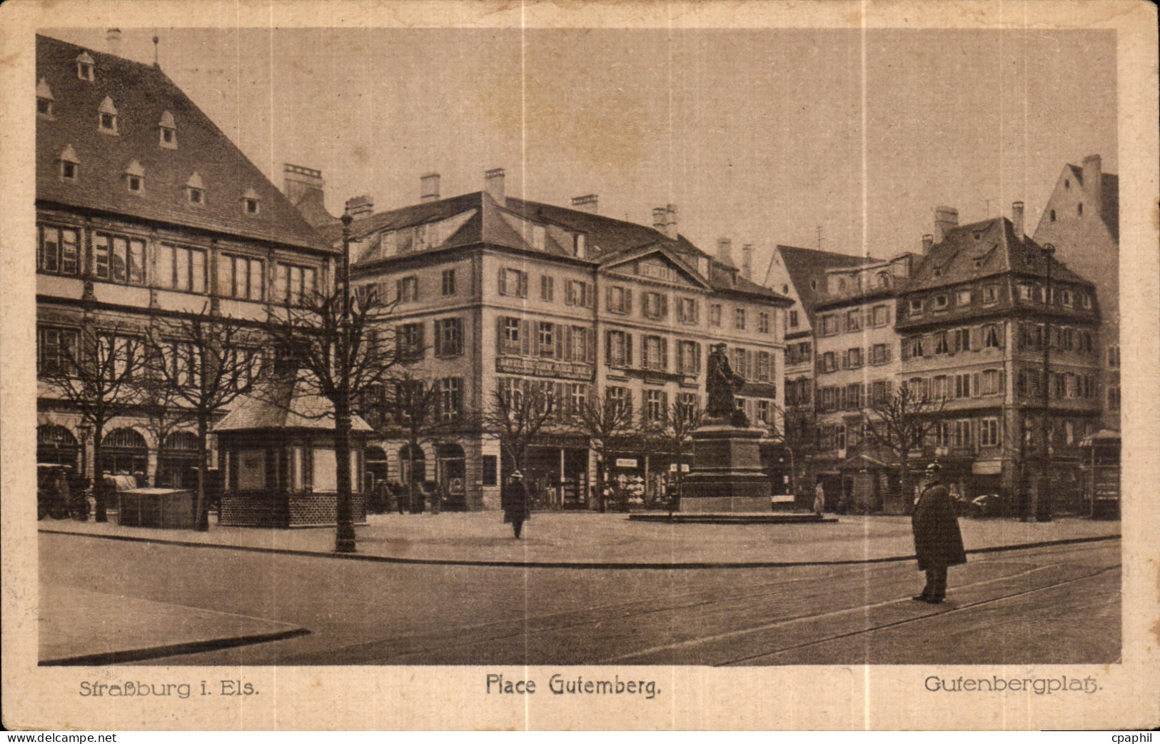 CPA Strasburg Place Gutemberg