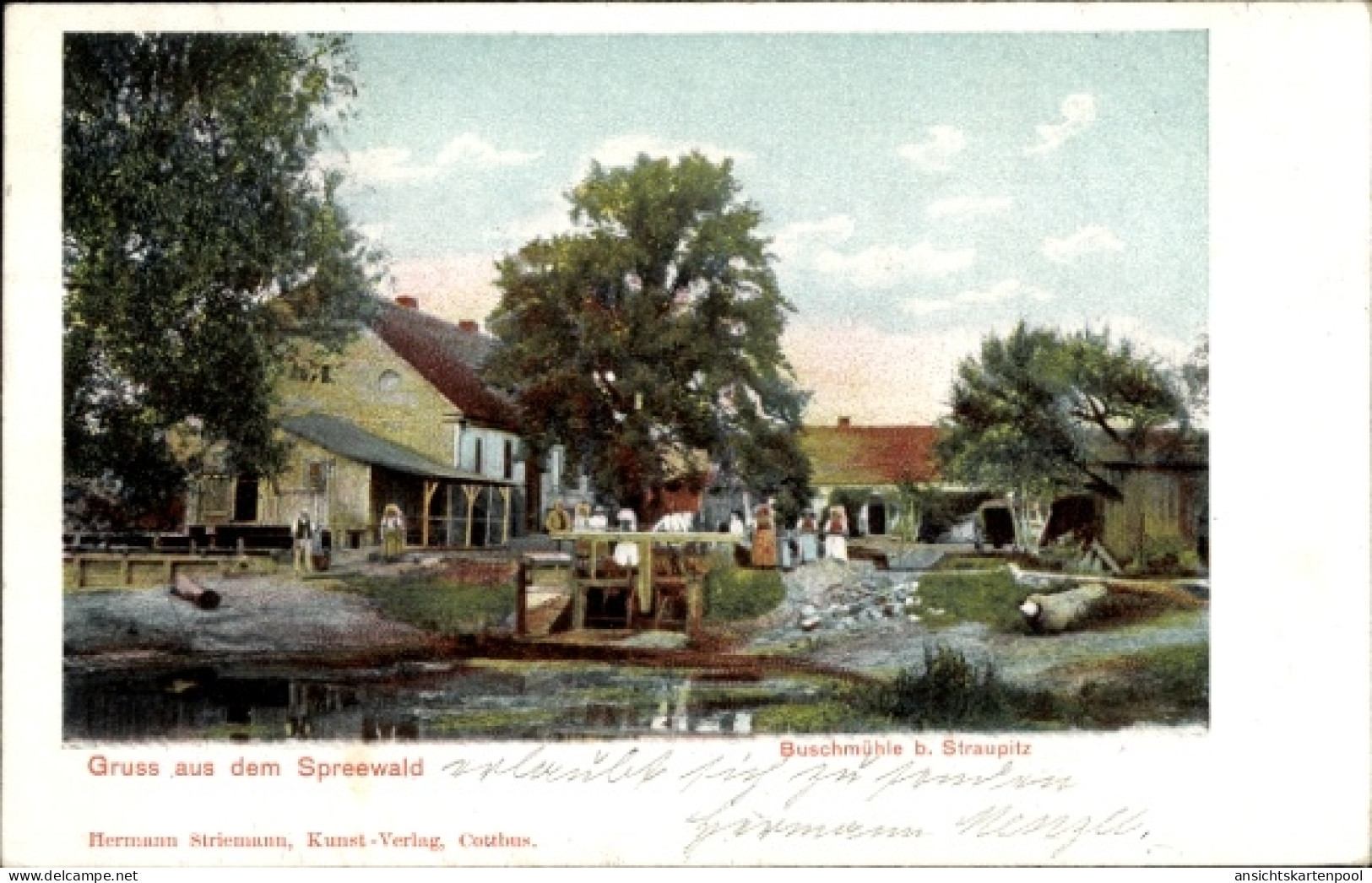 CPA Straupitz im Spreewald, Buschmühle