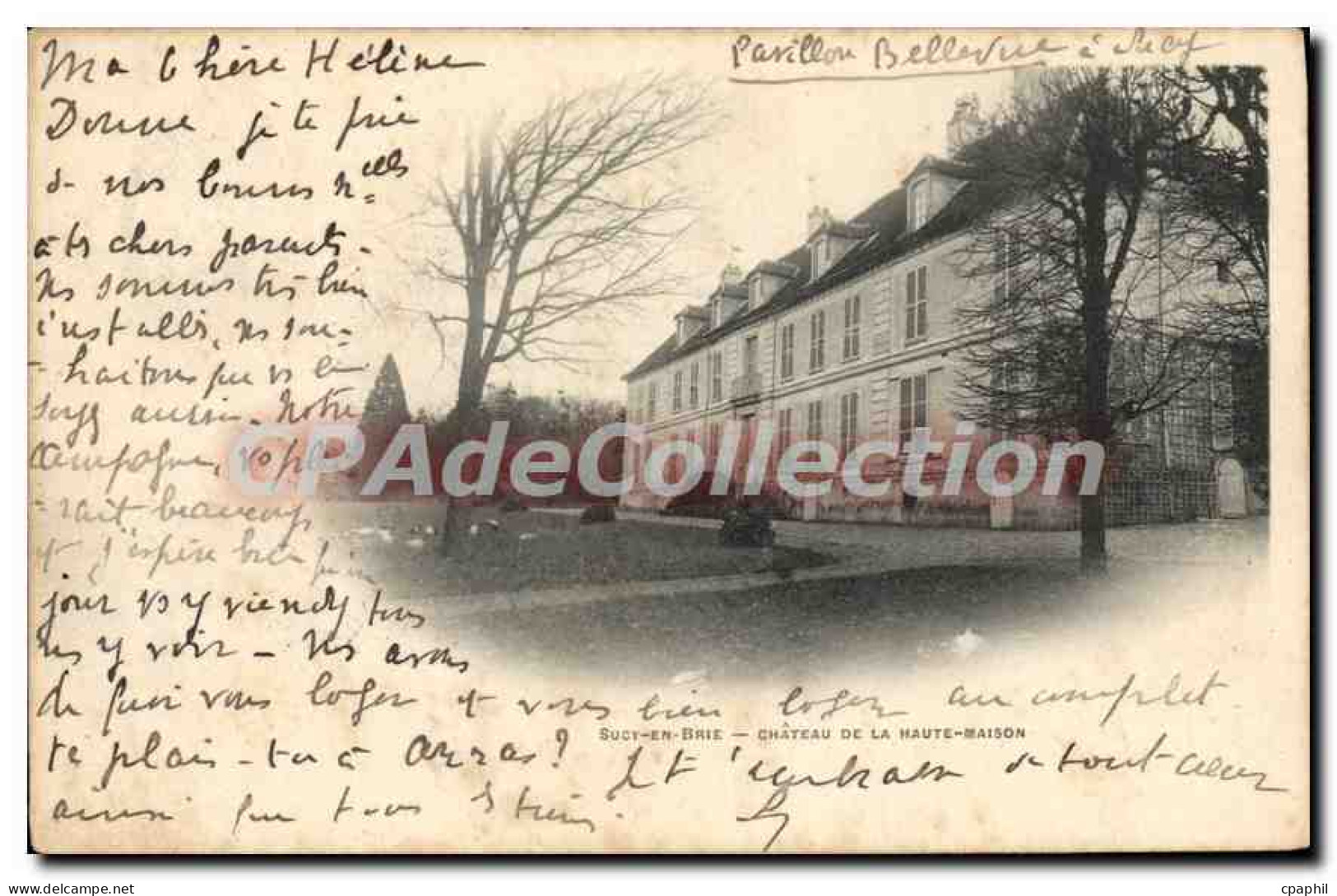 CPA Sucy en Brie Chateau de la Haute Maison