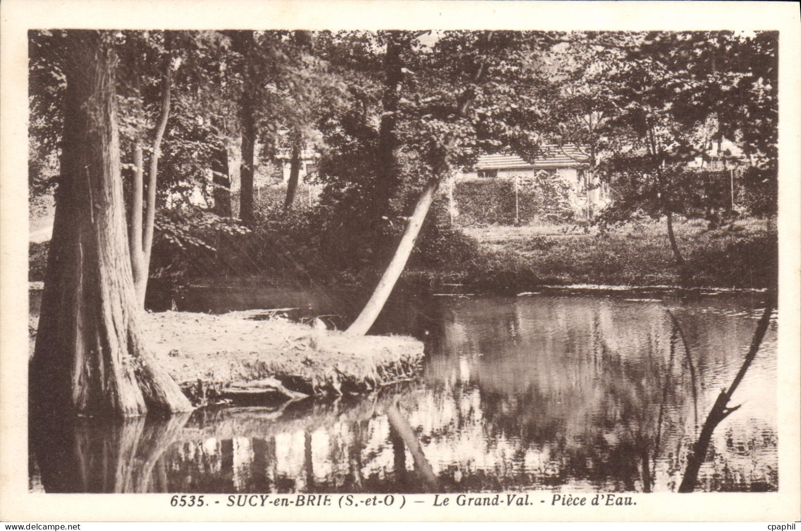 CPA Sucy En Brie Le Grand Val Piece D'Eau