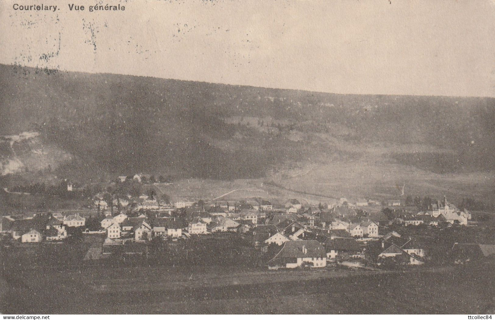 CPA-SUISSE-COURTELARY-Vue générale