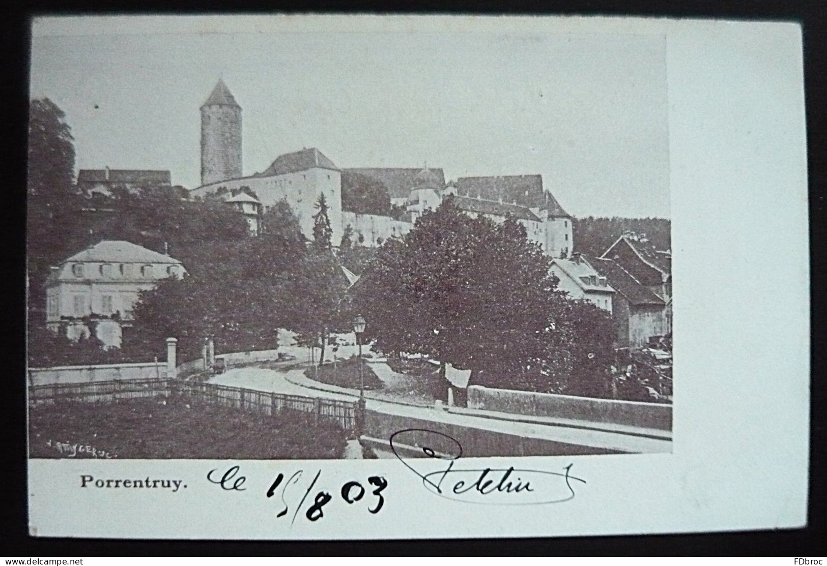 CPA Suisse JU - PORRENTRUY  -