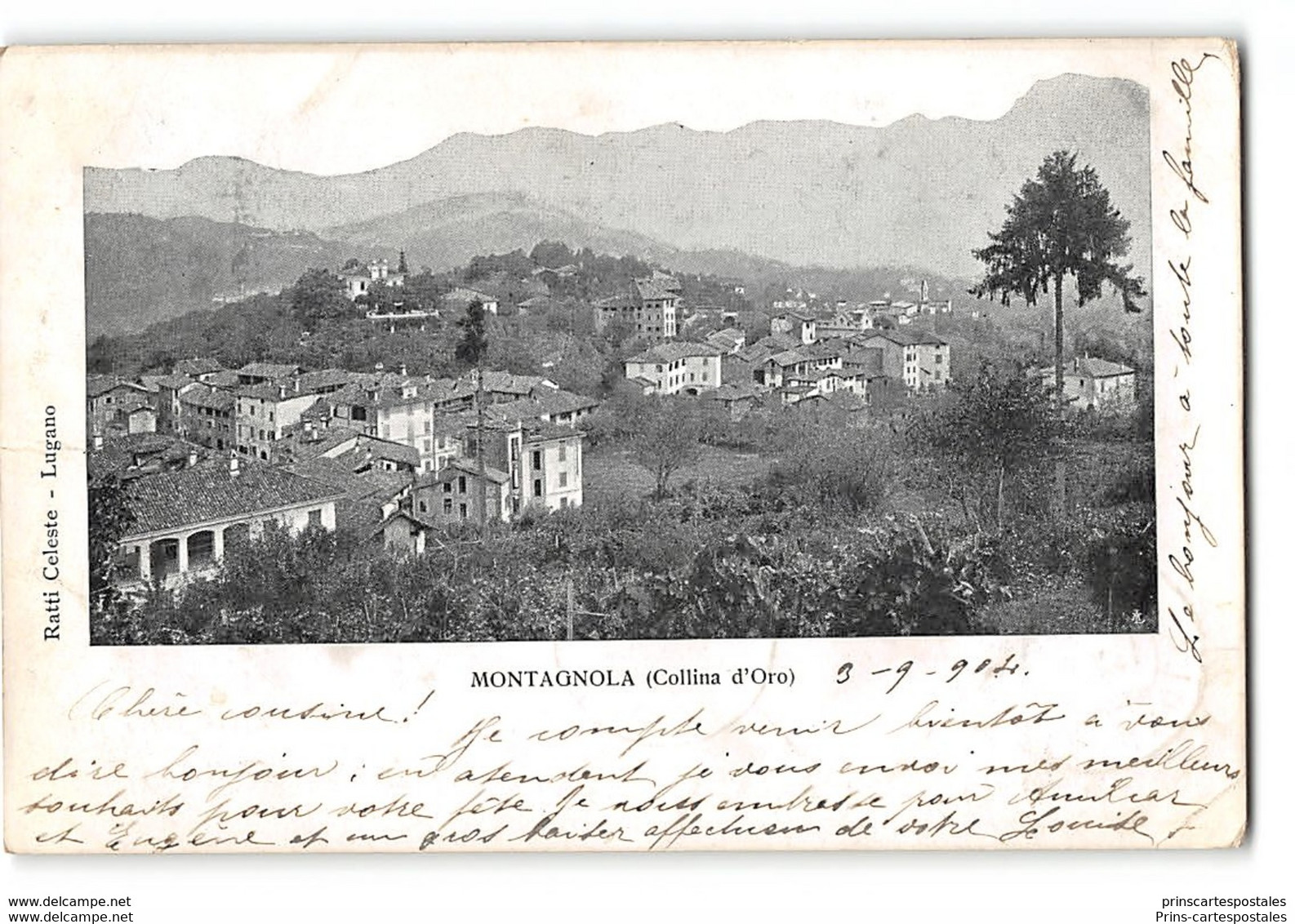 CPA Suisse Montagnola Collina D'Oro