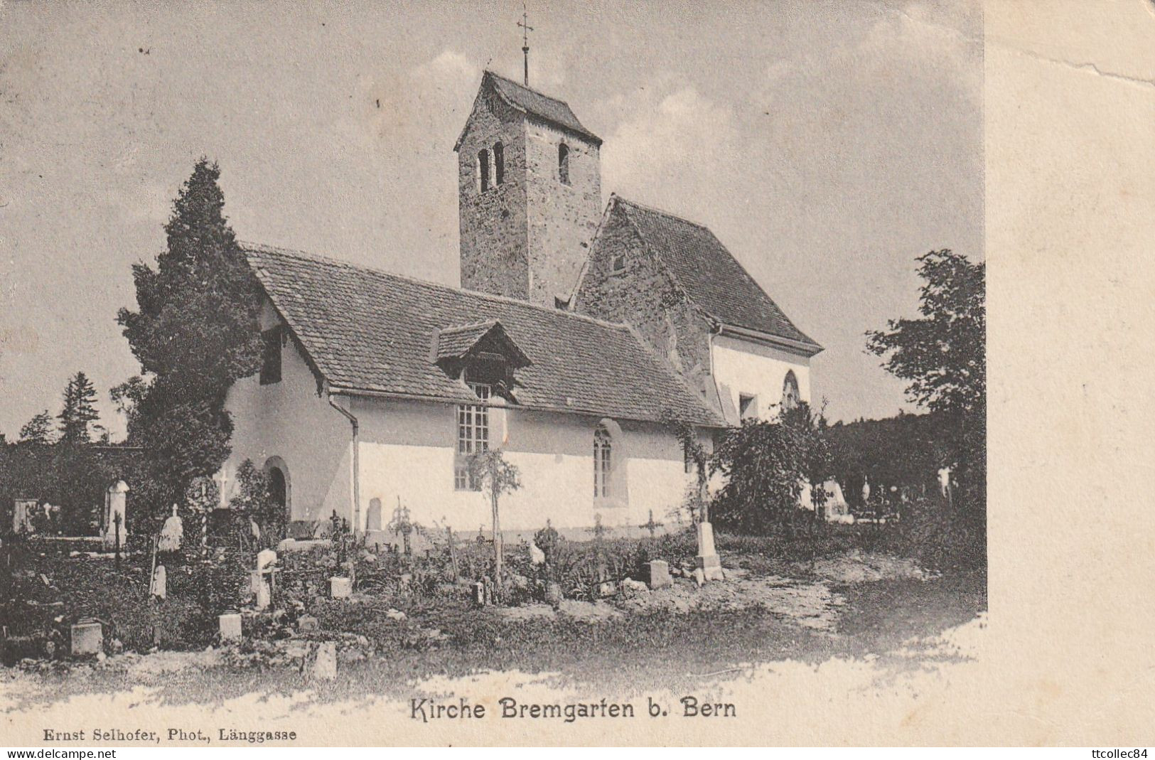 CPA-SUISSE-SWITZERLAND-Kirche Bremgarten b Bern