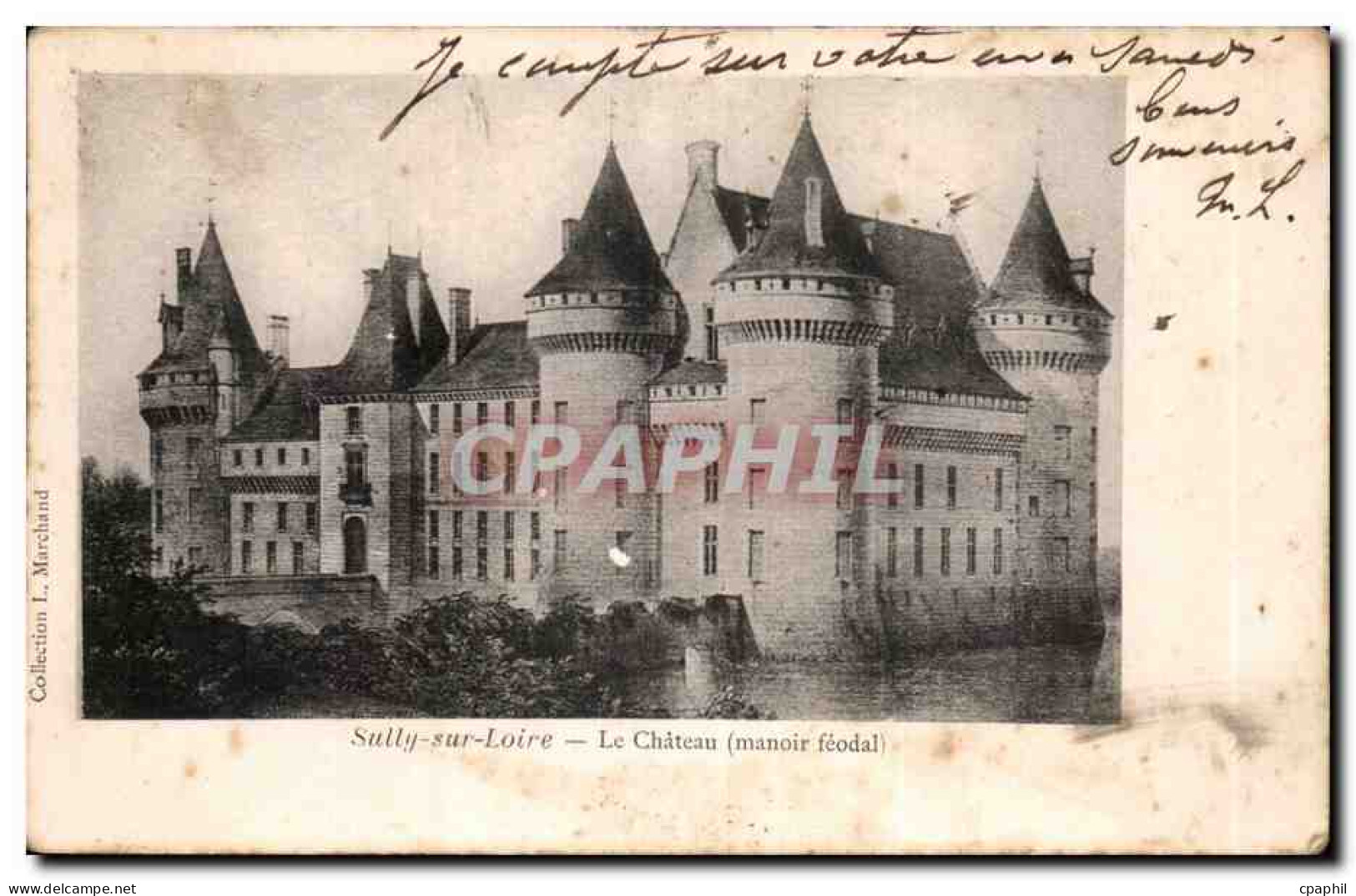 CPA Sully sur Loire Le chateau