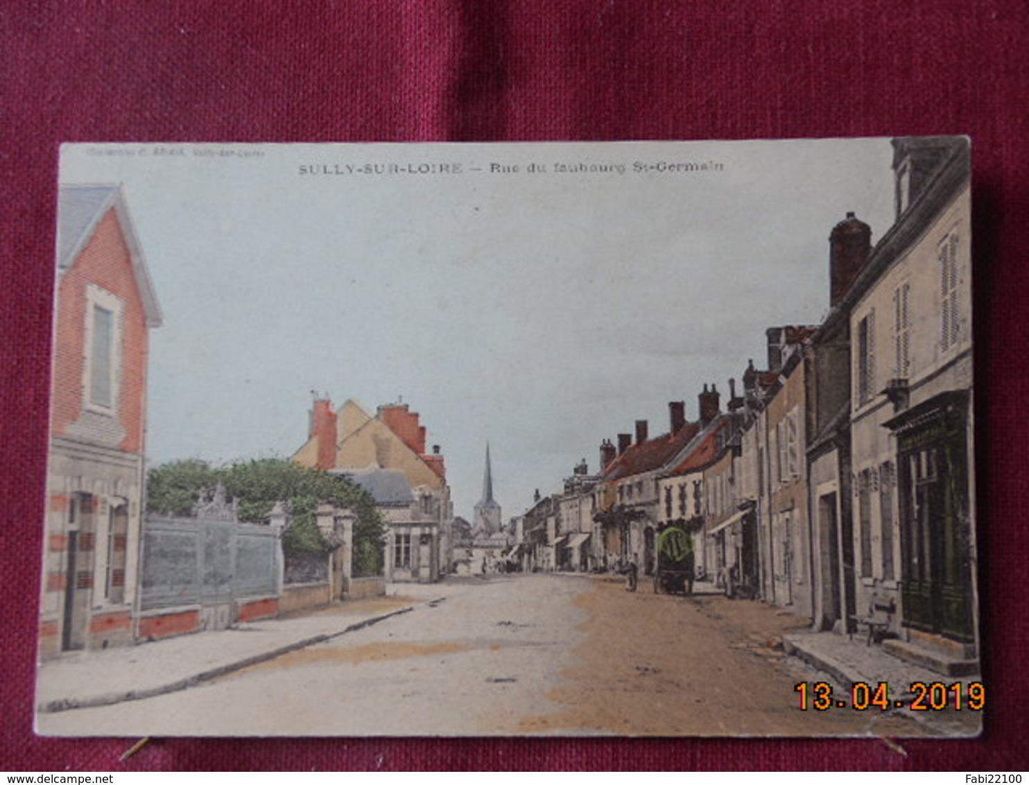 CPA - Sully-sur-Loire - Rue du Faubourg St-Germain