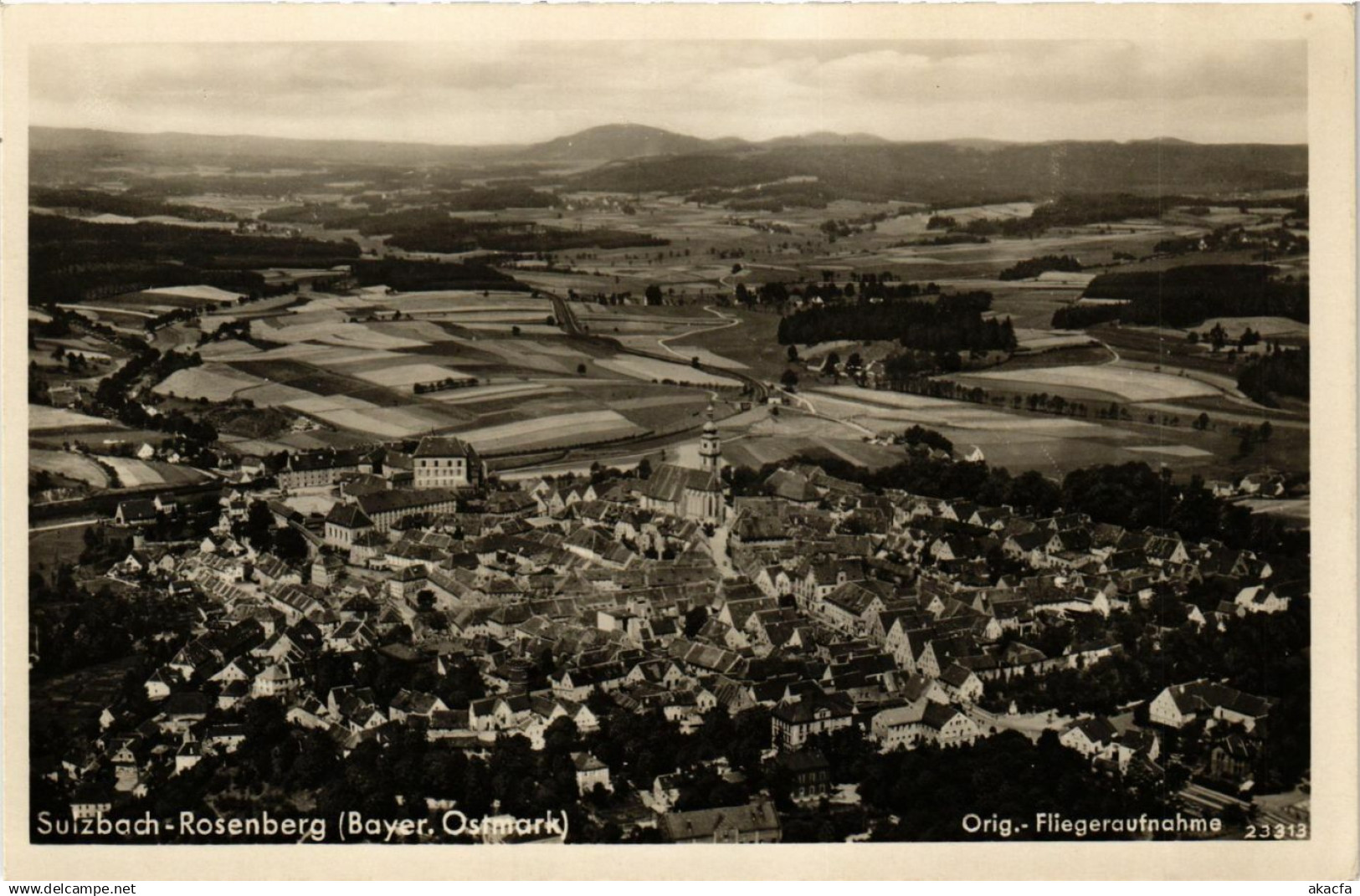CPA Sulzbach-Rosenberg - Original-Fliegeraufnahme GERMANY (962728)