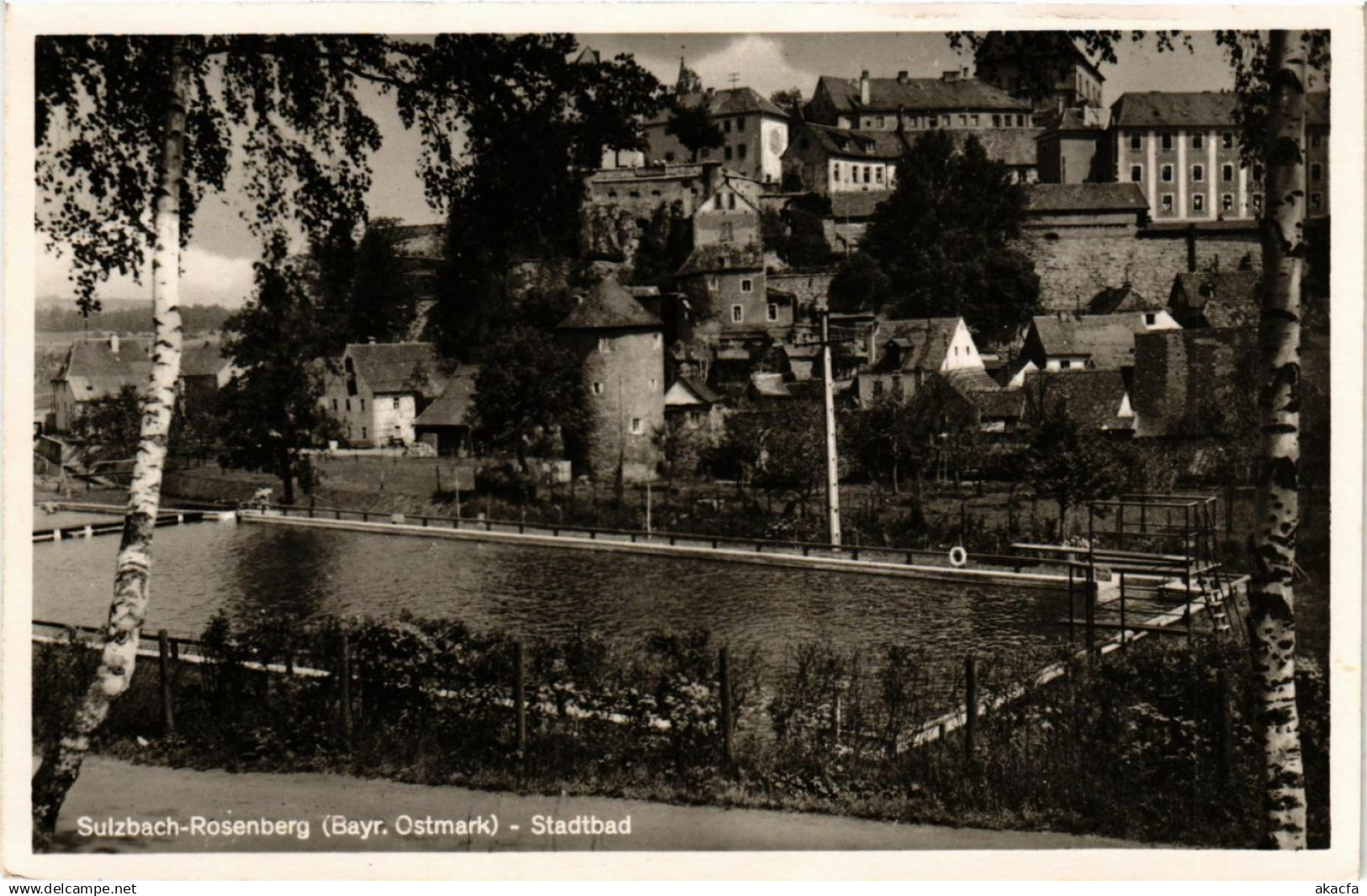 CPA Sulzbach-Rosenberg - Stadtbad GERMANY (962716)