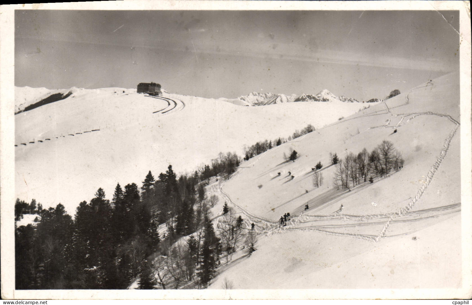 CPA Superbagneres Champs de neige Ski