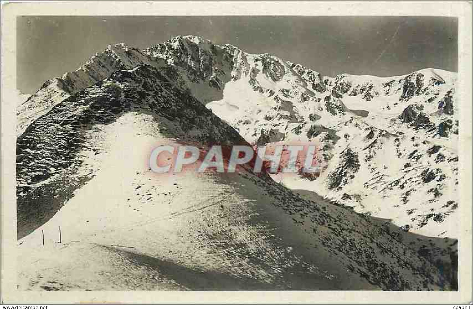 CPA Superbagneres En hiver Le Pic Cecire