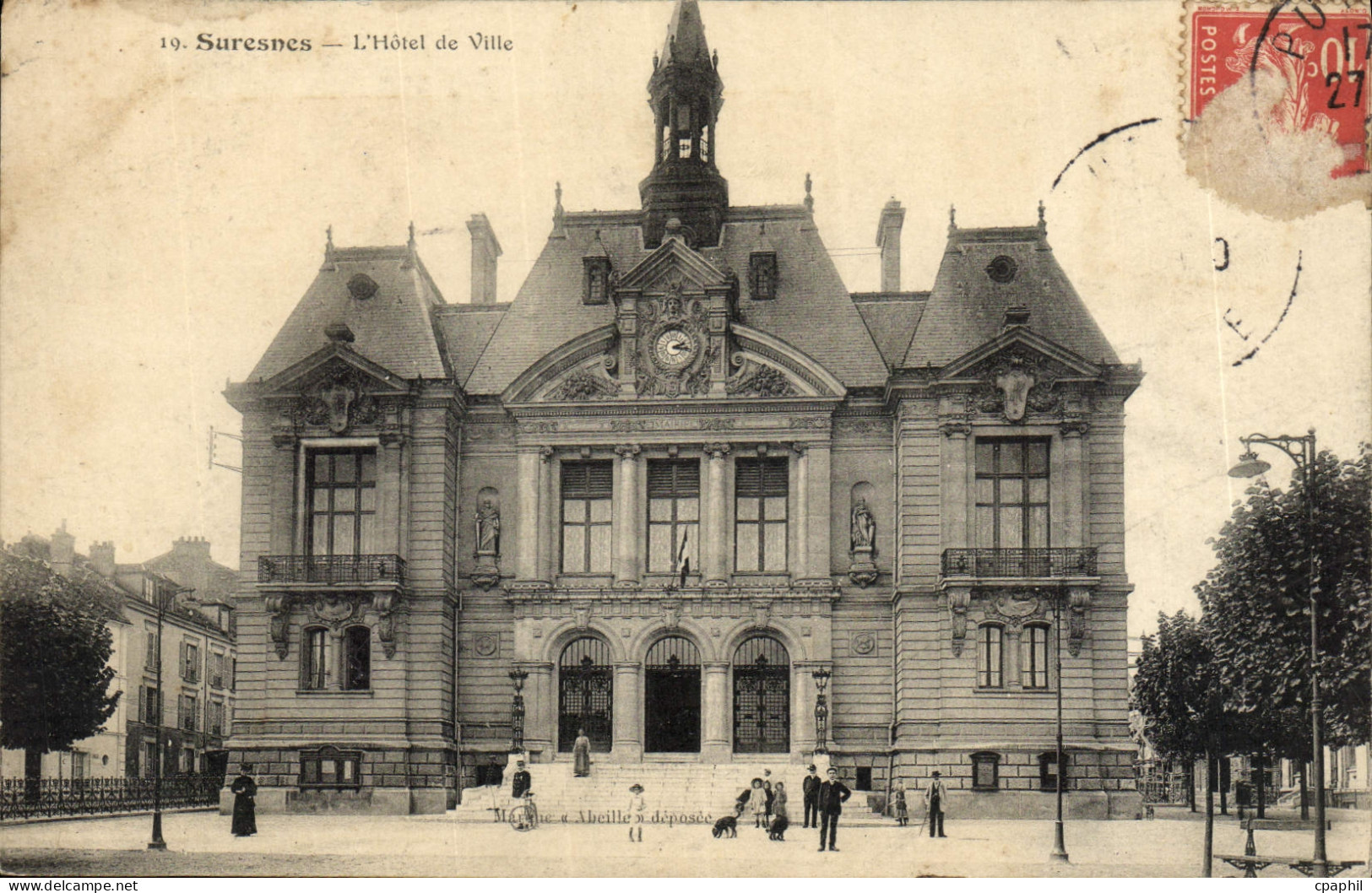 CPA Suresnes L'Hotel de Ville