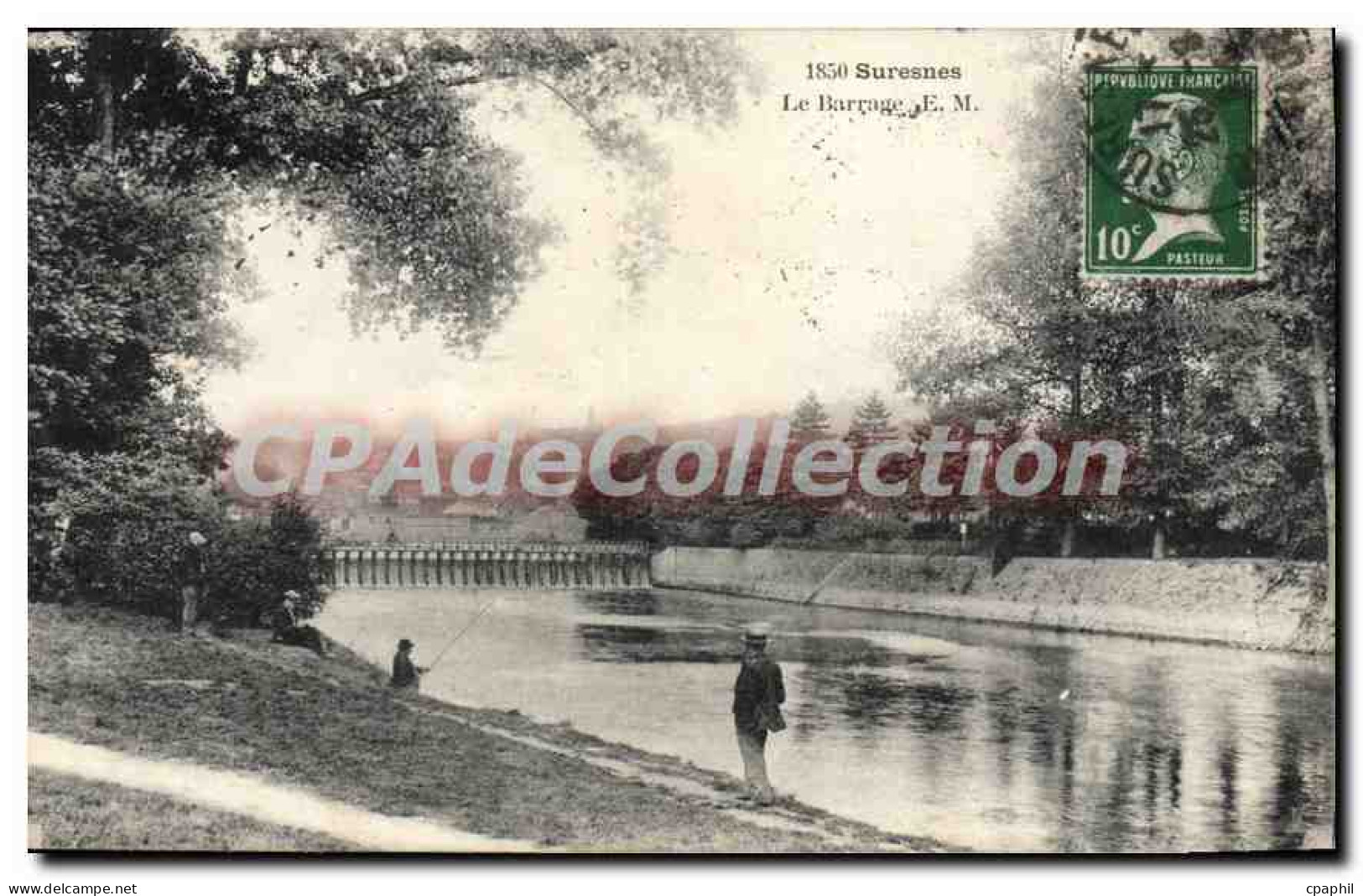 CPA Suresnes Le Barrage