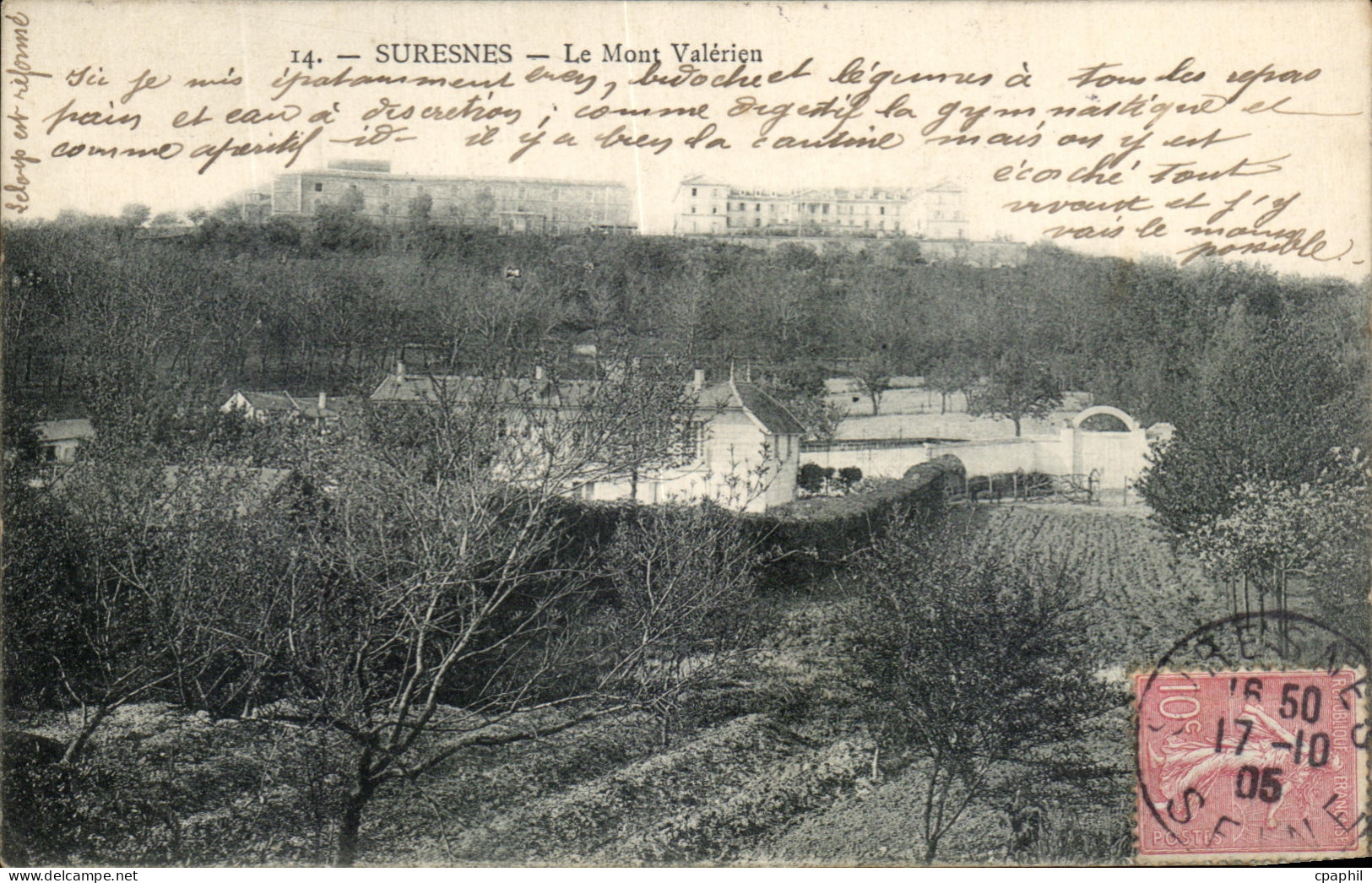CPA Suresnes Le Mont Valerien