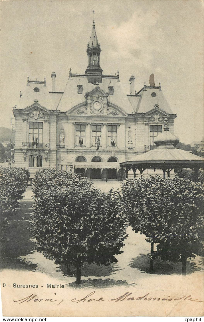 CPA Suresnes Mairie