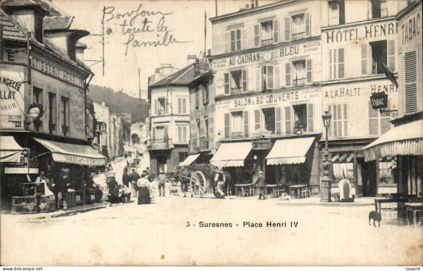 CPA Suresnes Place Henri IV