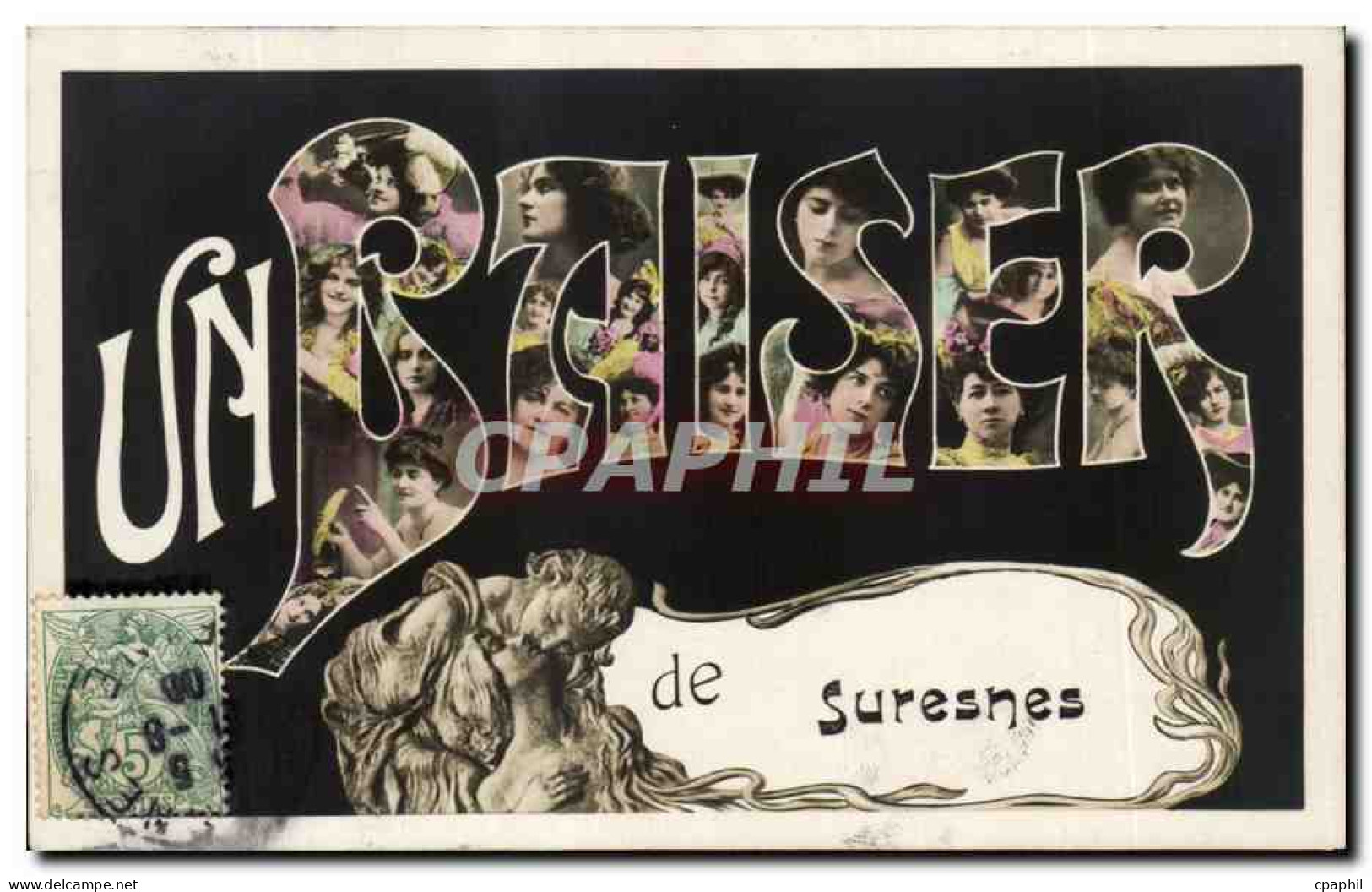 CPA Suresnes Souvenir Femmes
