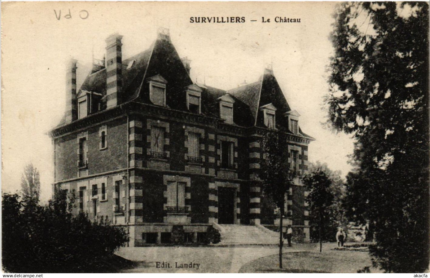 CPA SURVILLIERS - Le Chateau (519299)