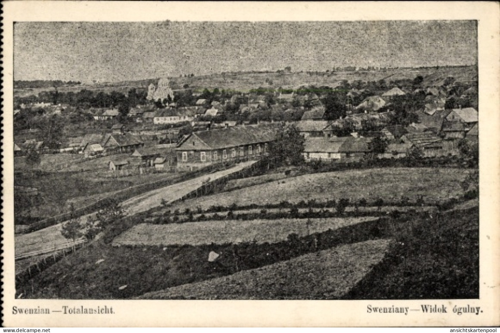 CPA Švenčionys Swenzian Litauen, Gesamtansicht