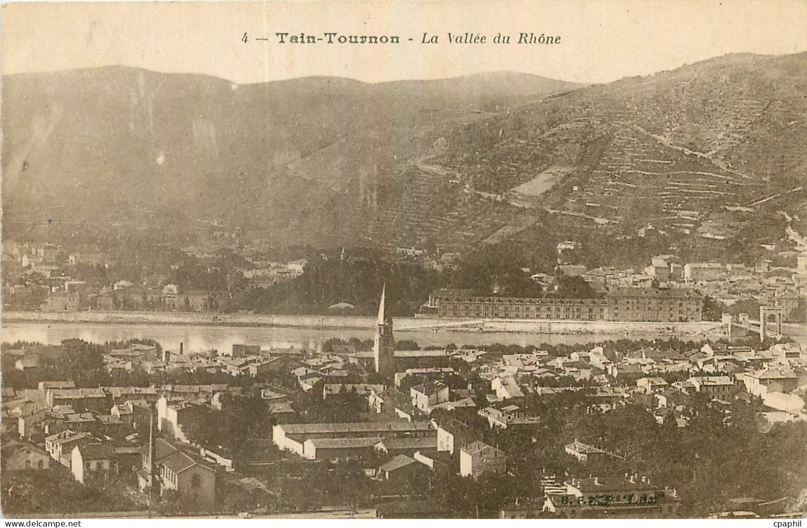 CPA Tain Tournon La Vallee du Rhone