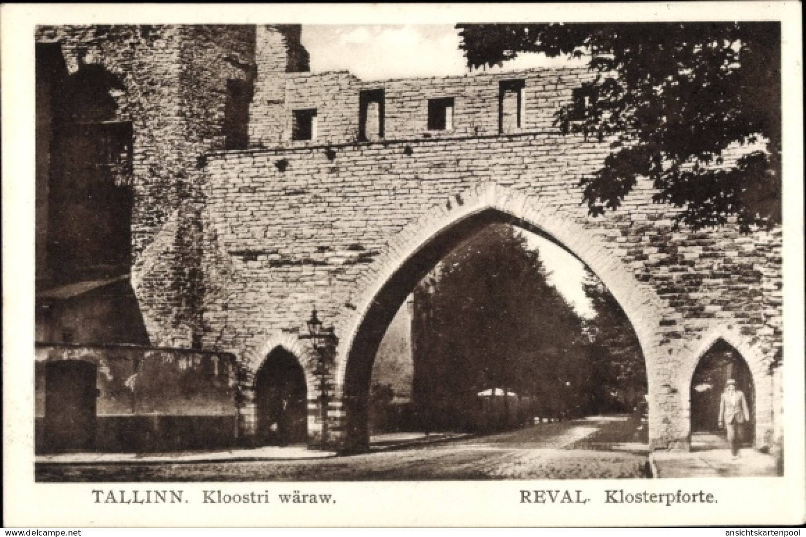 CPA Tallinn Reval Estland, Klosterpforte