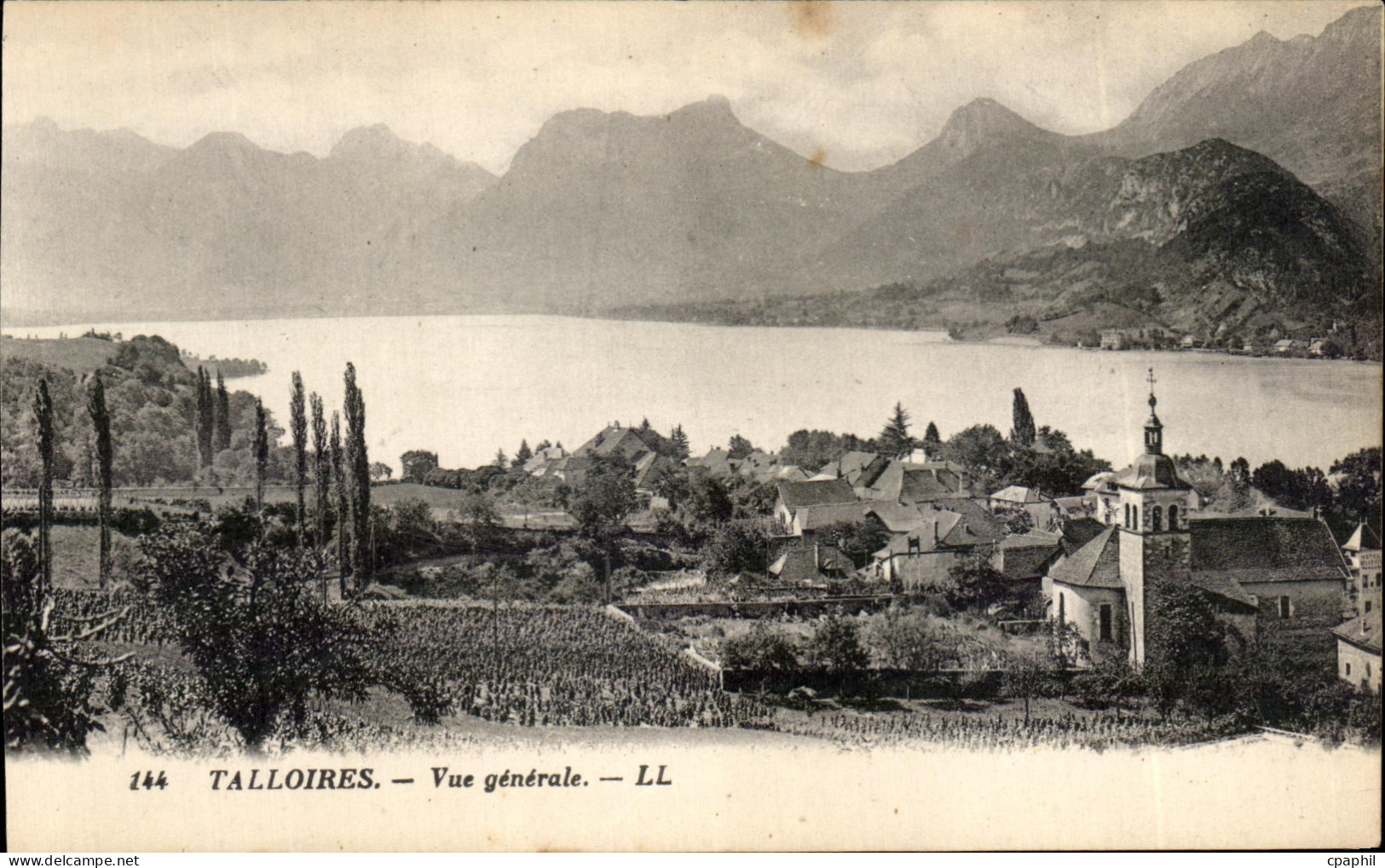 CPA Talloires Vue Generale