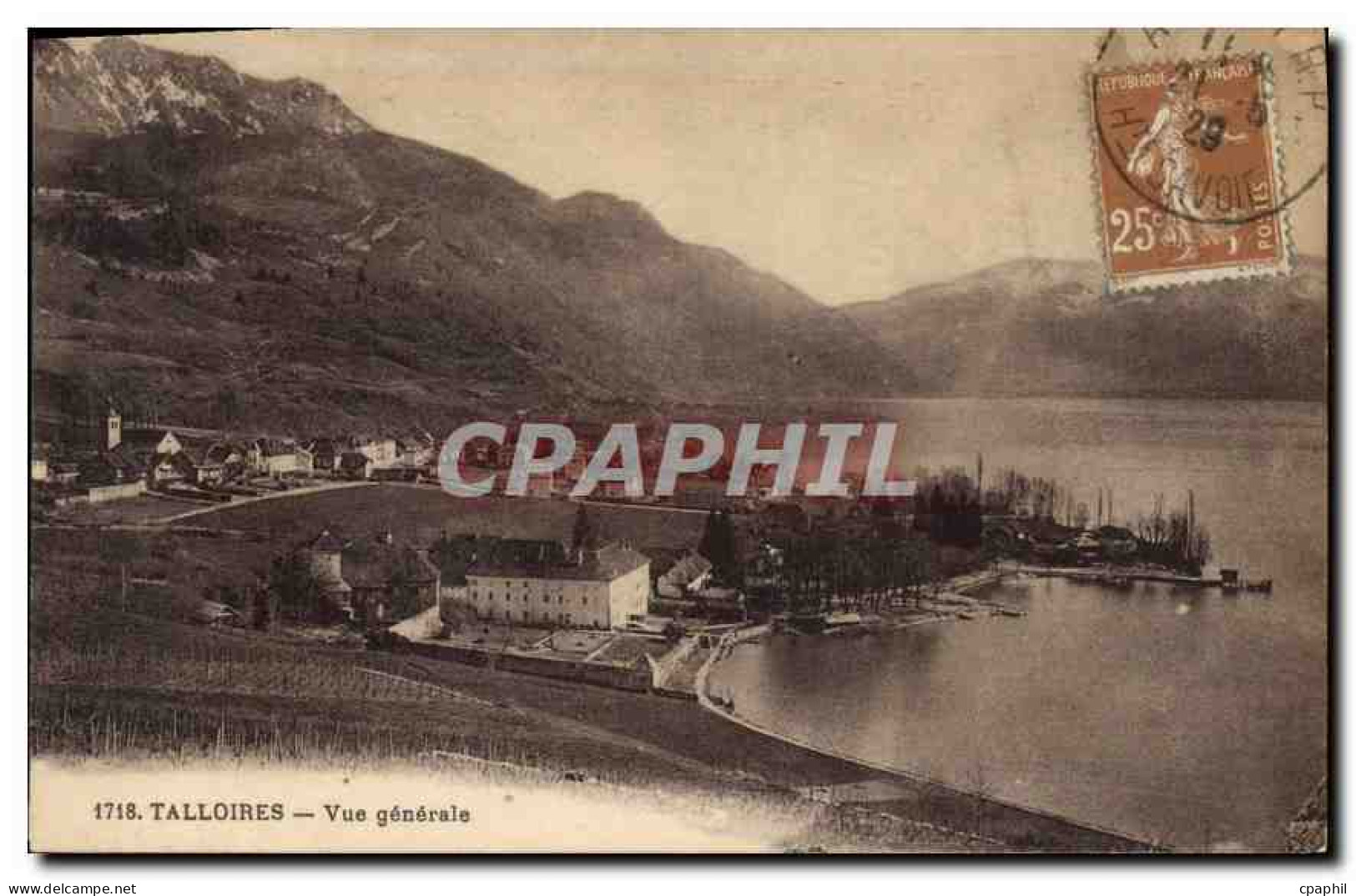 CPA Talloires vue generale
