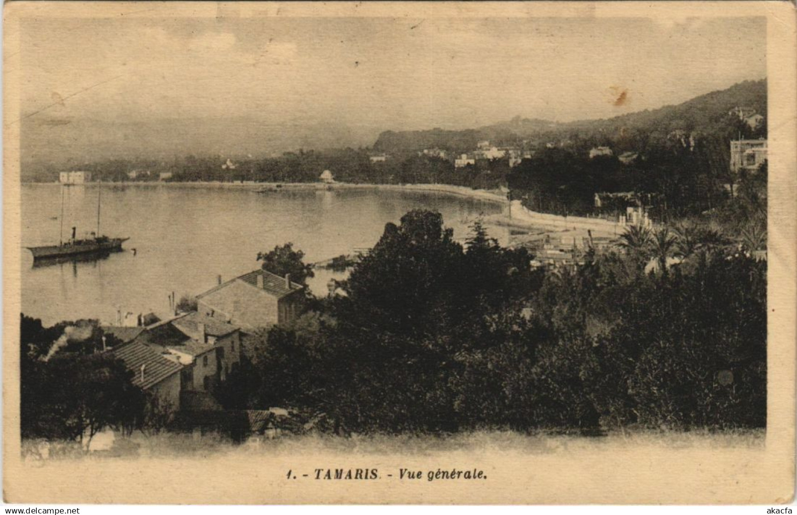 CPA Tamaris vue generale FRANCE (1096870)