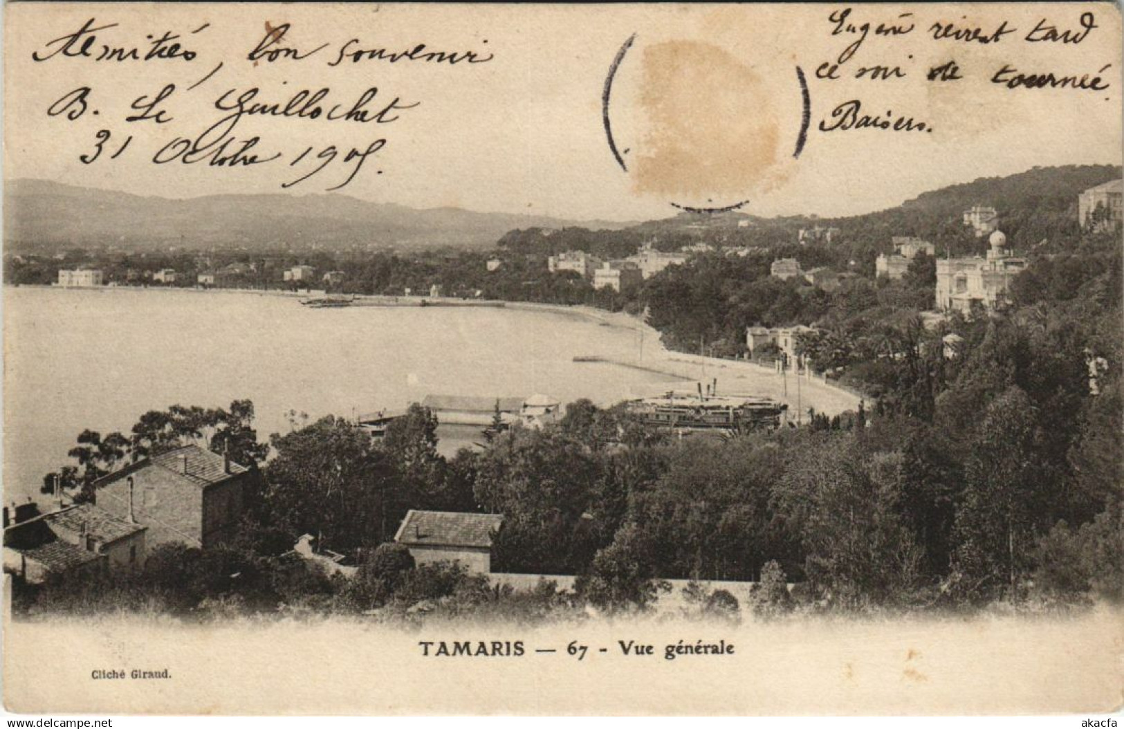 CPA Tamaris vue generale FRANCE (1096912)