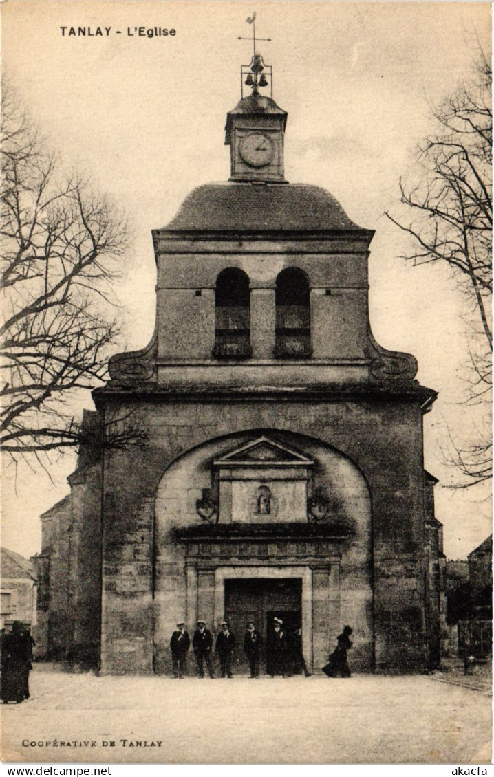 CPA TANLAY - L'Église (658331)