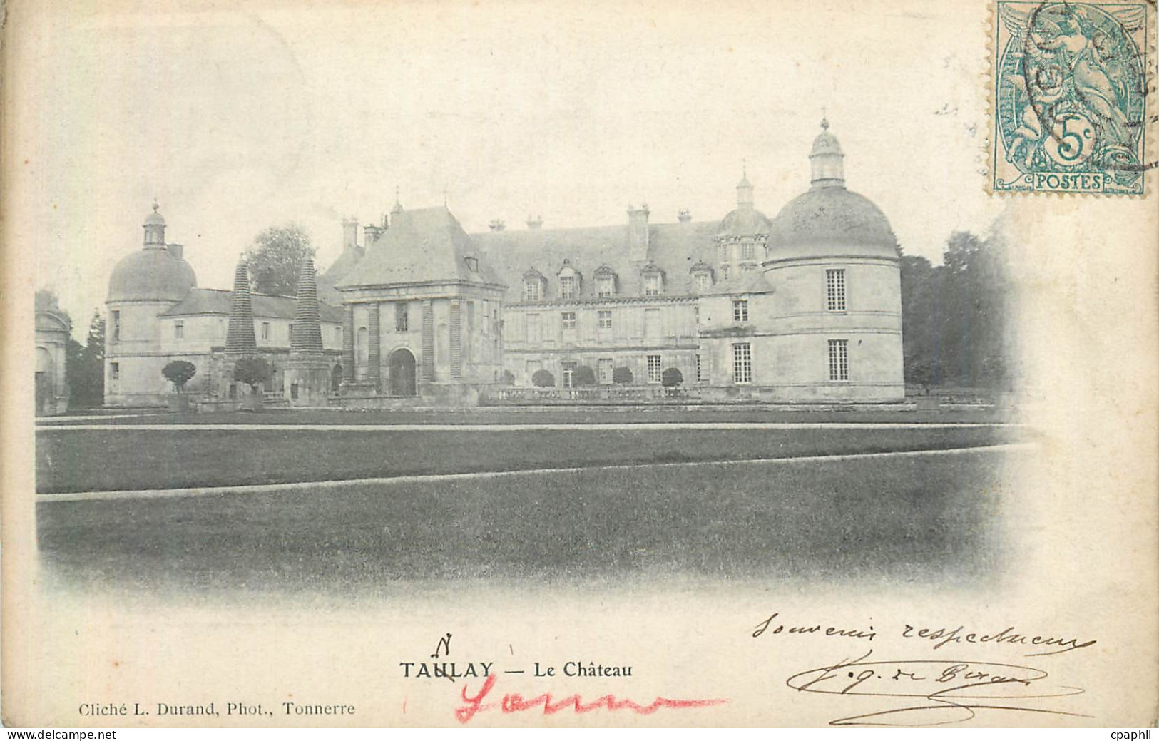 CPA Tanlay Le Chateau