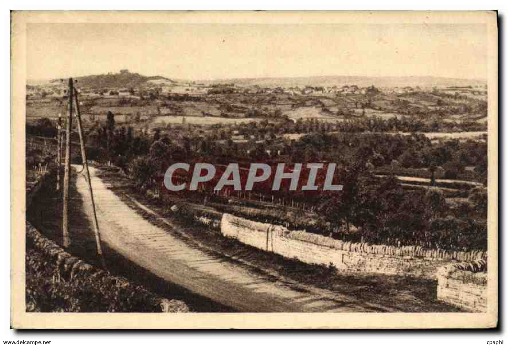 CPA Tannay Vue panoramique Vallee de l'Yonne