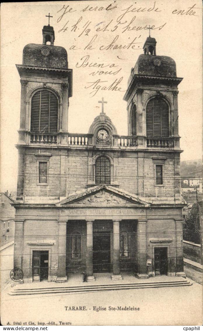 CPA Tarare Eglise Ste Madaleine