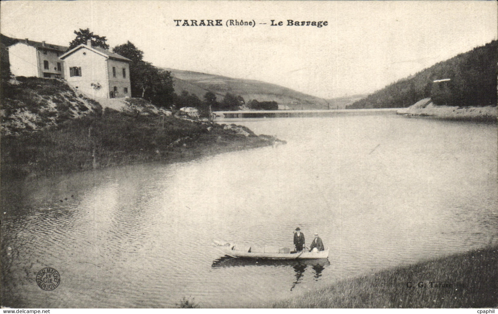 CPA Tarare Le Barrage