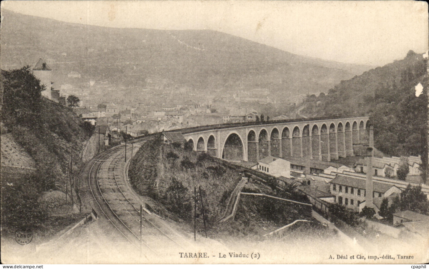CPA Tarare Le Viaduc