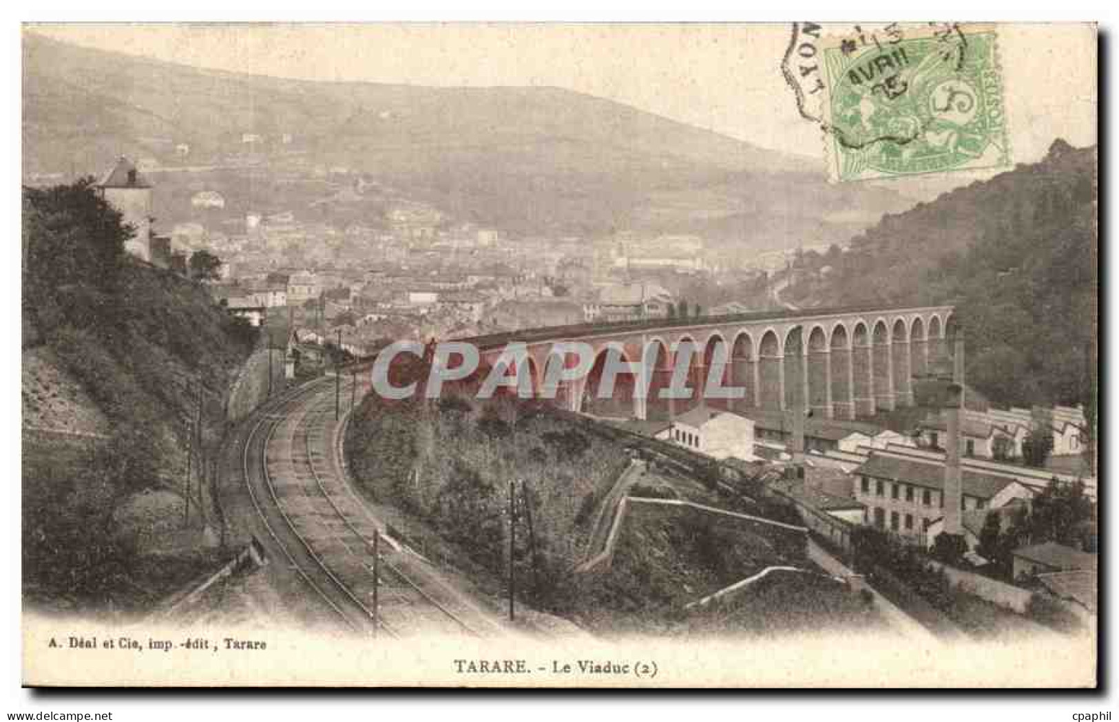 CPA Tarare Le Viaduc