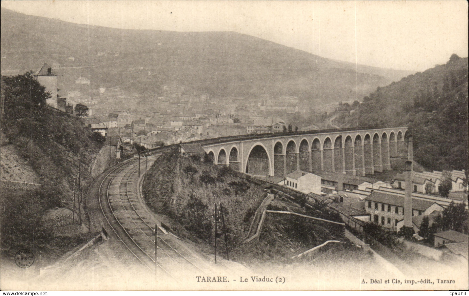 CPA Tarare Le Viaduc