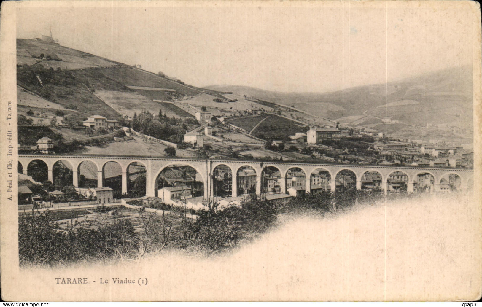 CPA Tarare Le Viaduc