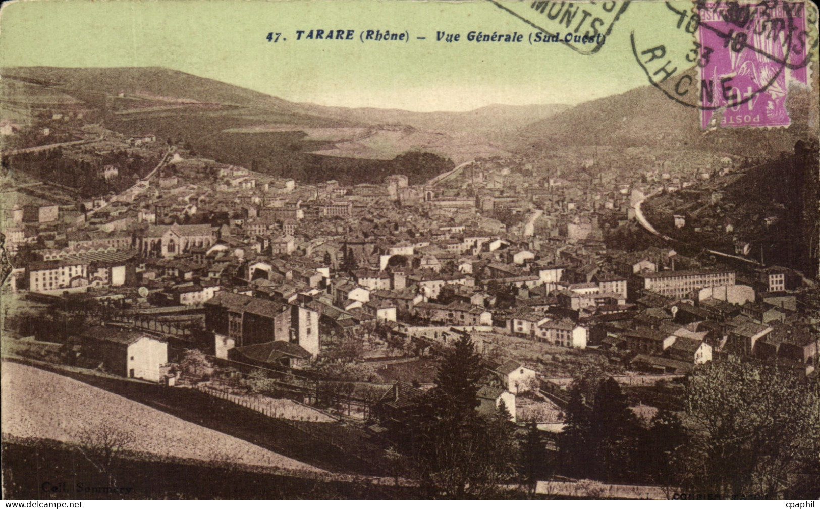 CPA Tarare Vue Generale