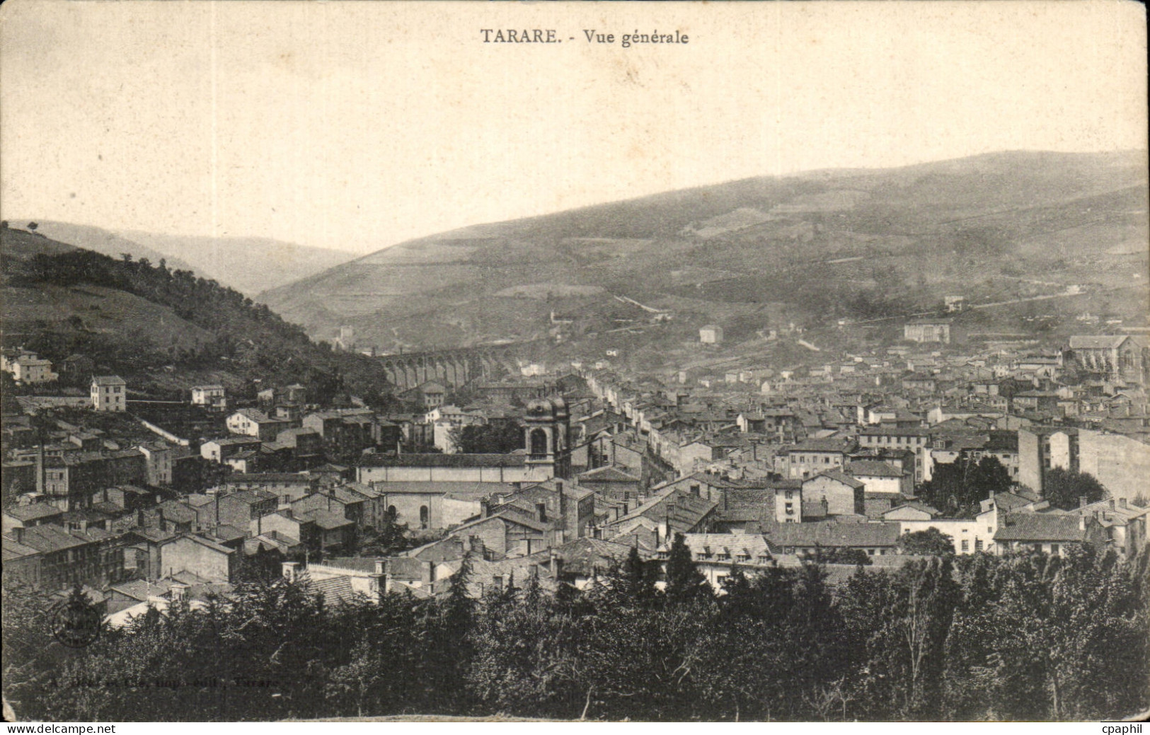 CPA Tarare Vue Generale