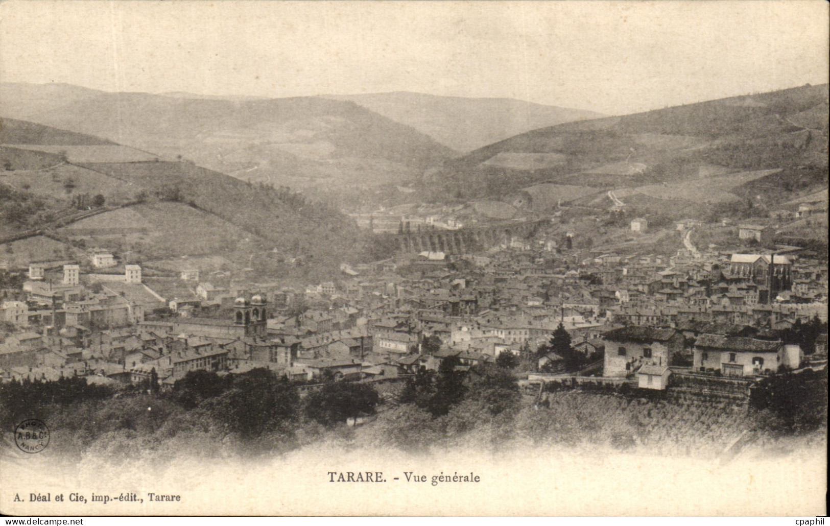 CPA Tarare Vue Generale