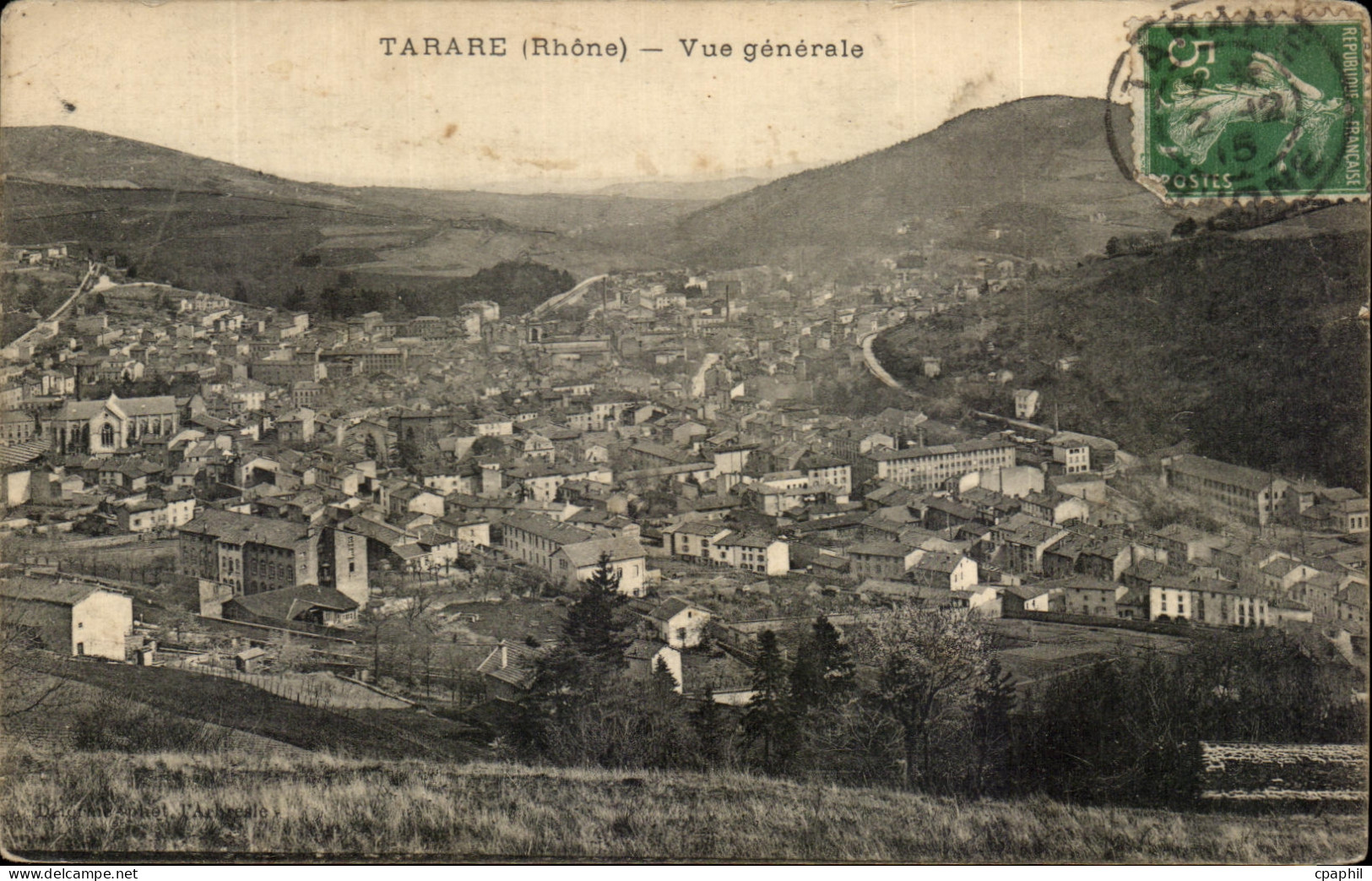 CPA Tarare Vue Generale