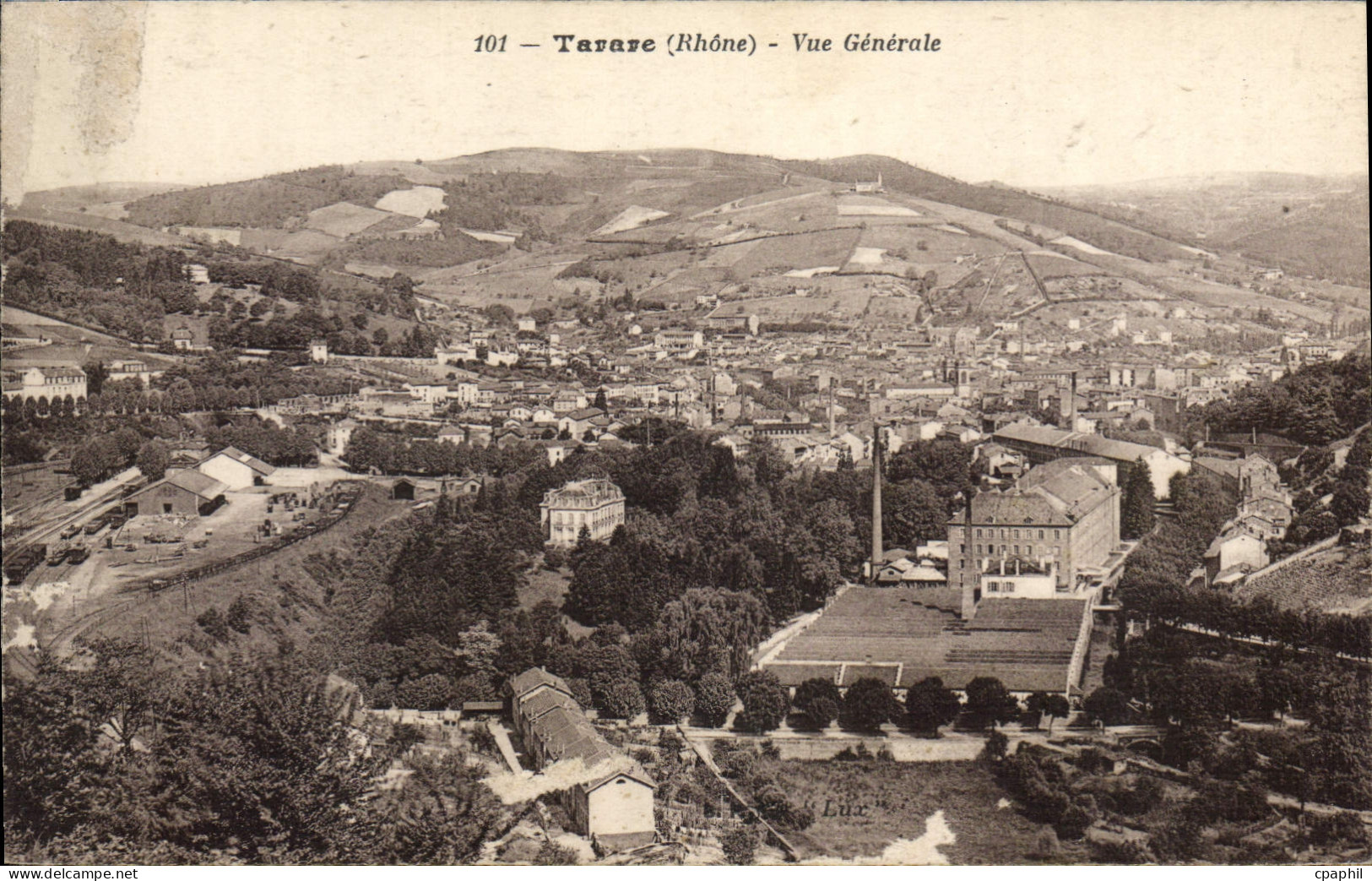 CPA Tarare Vue Generale