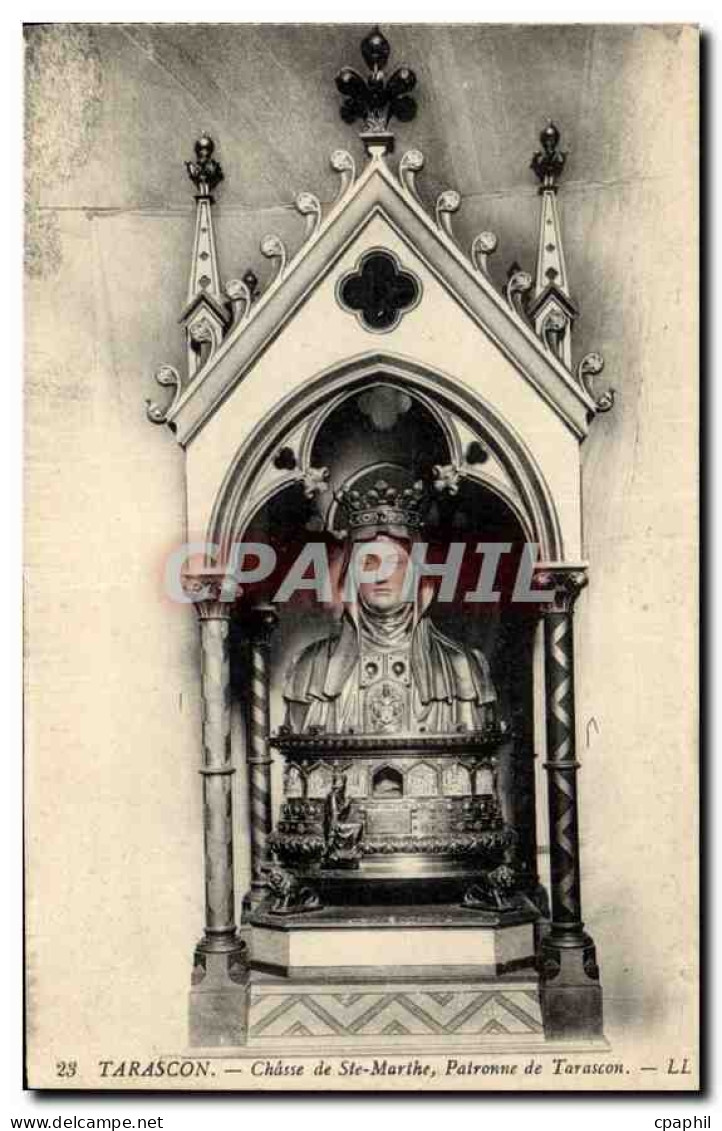 CPA Tarascon Chasse de Ste Marthe Patronne de Tarascon