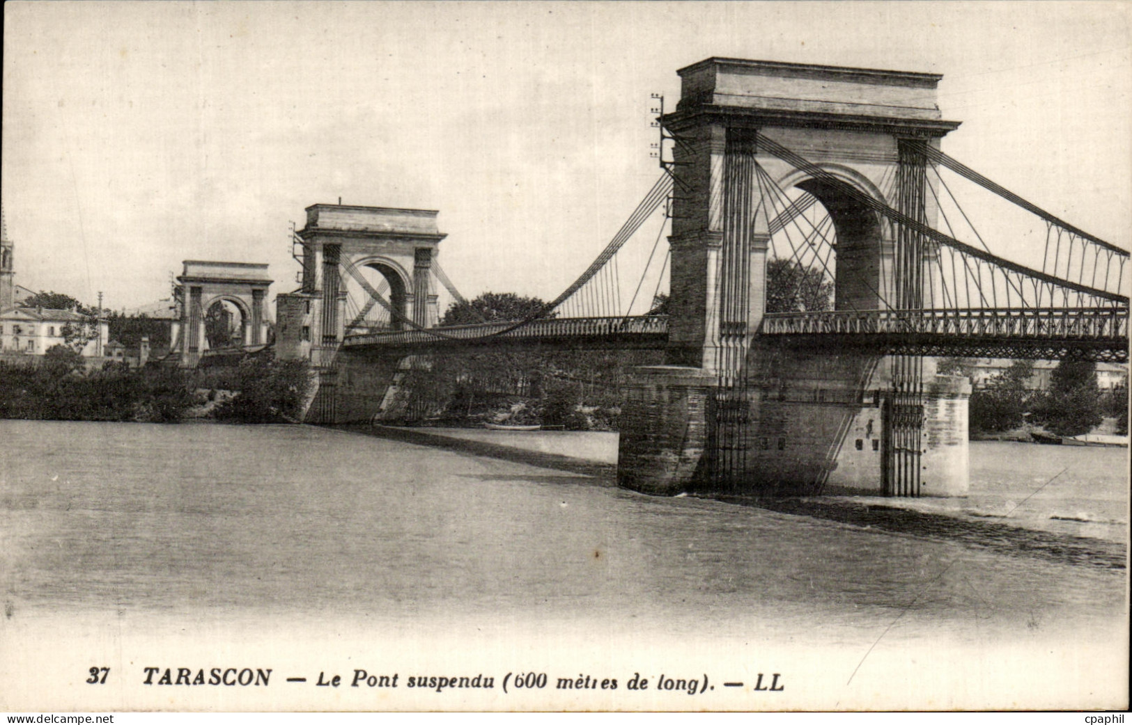 CPA Tarascon La Pont Suspendu