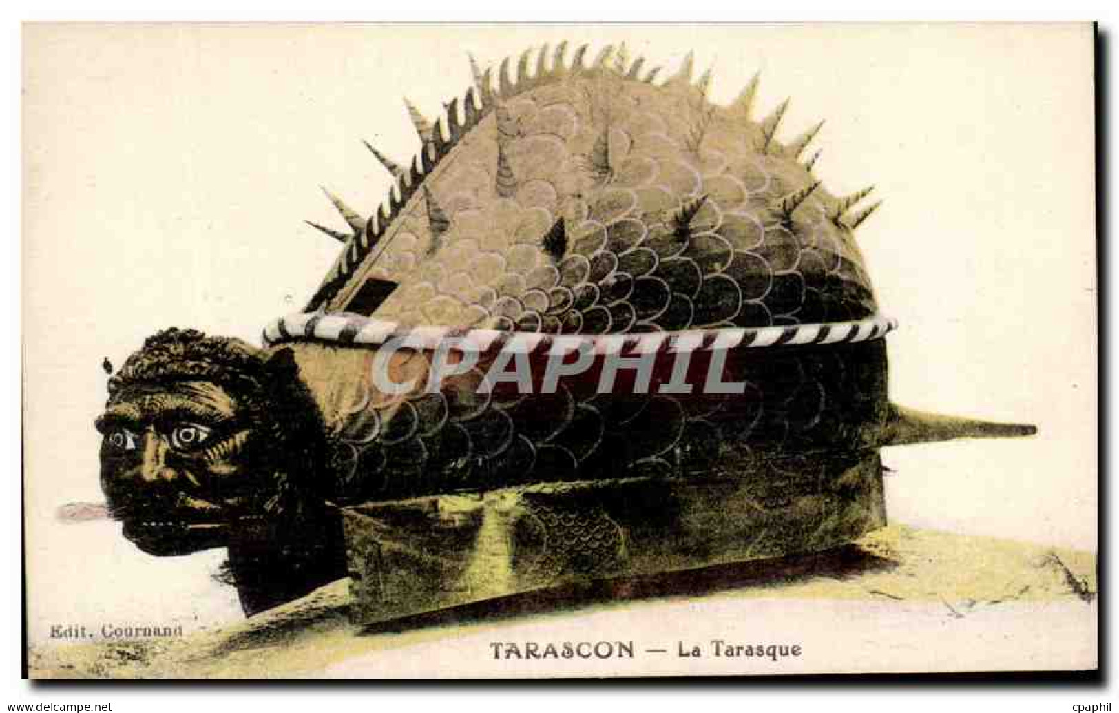 CPA Tarascon La Tarasque Monstre