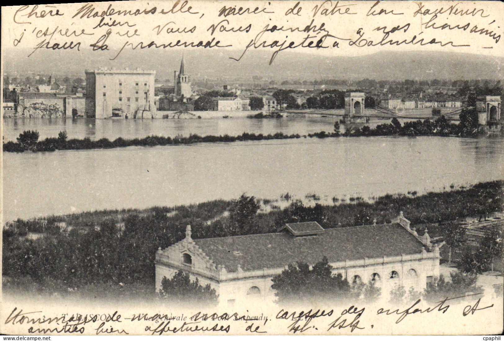 CPA Tarascon Vue generale